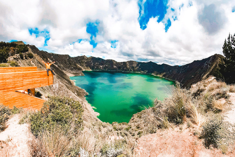 Tour di un giorno della laguna di QuilotoaLago Quilotoa ed escursioni