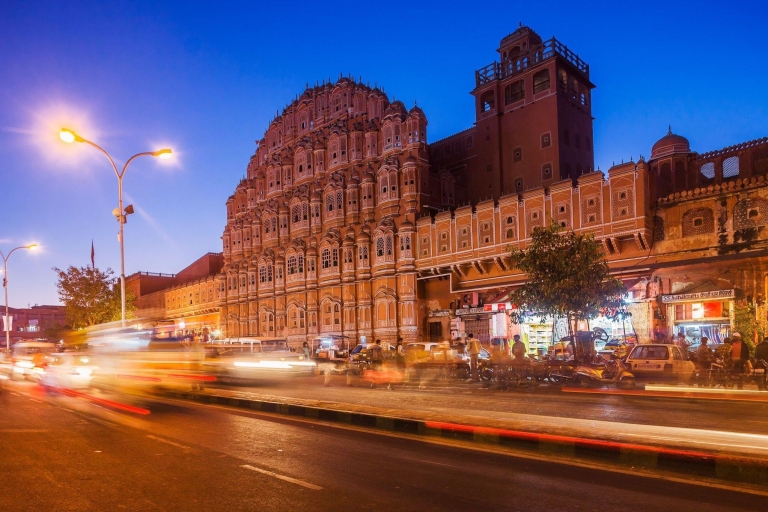 Z Delhi: prywatna 3-dniowa wycieczka All Inclusive po Złotym TrójkącieWycieczka z transportem, przewodnikiem i 5-gwiazdkowymi hotelami bez wstępu