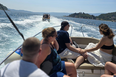 Speed Boat Tour to Blue Cave, Lady of Rocks and Mamula