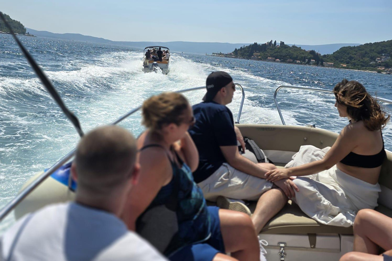 Speed Boat Tour to Blue Cave, Lady of Rocks and Mamula