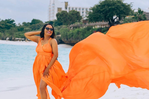 Zanzibar: FlyDress Photoshoot – Professional Camera & Drone.