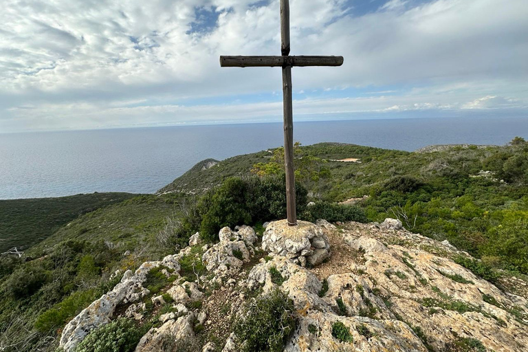 Zakynthos 4x4 off-road ervaring met lunchOphaalservice vanuit Zuid Zakynthos