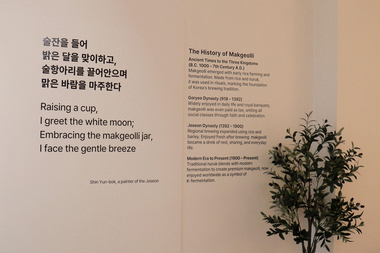 Seoul: Unlimited Makgeolli Tasting Experience in Myeongdong