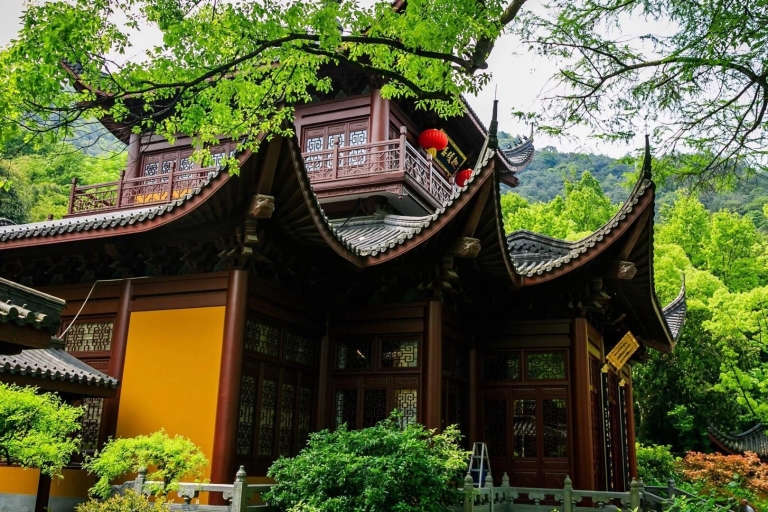 Hangzhou: Prywatna spersonalizowana wycieczka po najważniejszych zabytkach miastaPrywatna wycieczka z biletami wstępu i lunchem