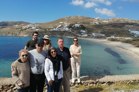 Mykonos: Farm, Ano Mera Village och stränder Guidad tur