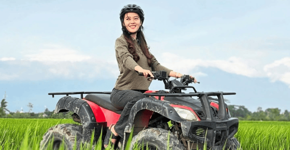Lombok Adventure: ATV Ride, Monkey Forest & 2 Waterfalls