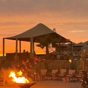 Marrakech: Agafay Desert Retreat, Tent, Dinner, Show & Pool