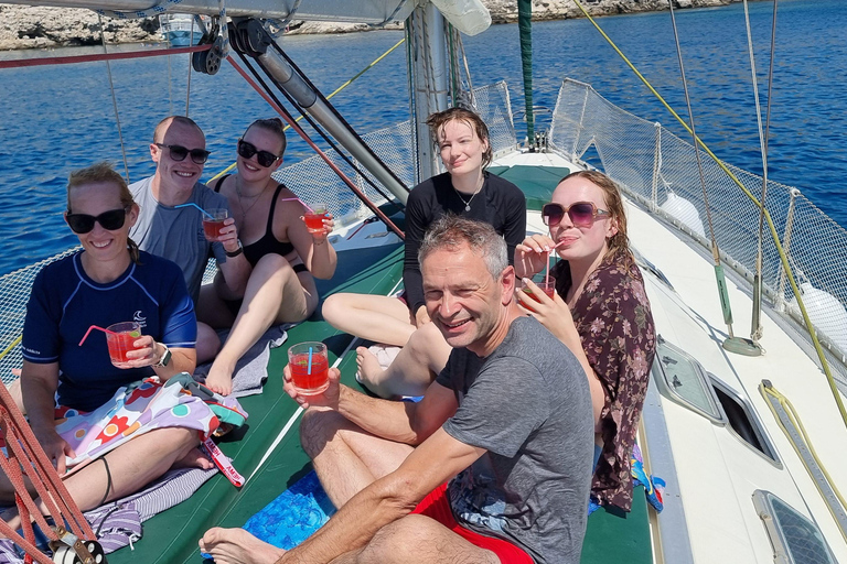 Rhodes Private Luxury Day Cruise Lunch, Coctails, Champagne