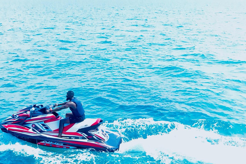 Kendwa: Jet Ski Sunset Cruise with Drone Photography