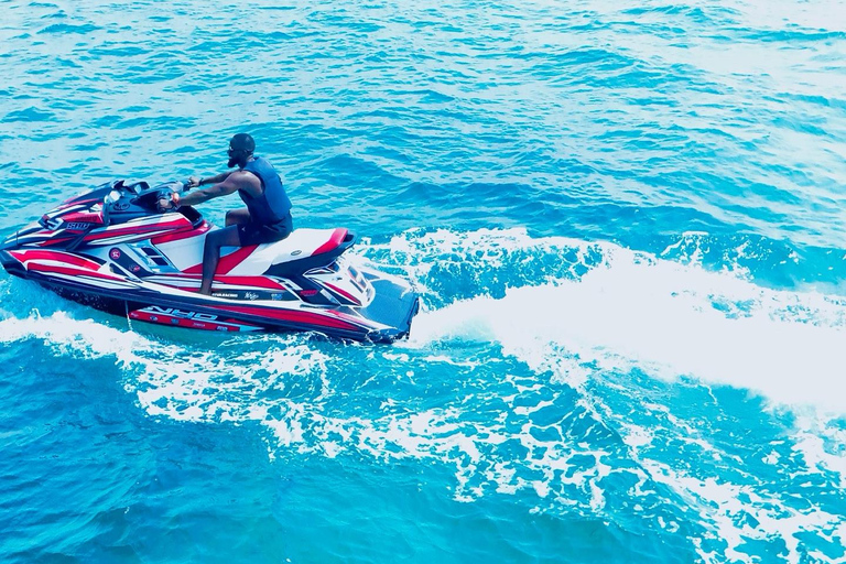 Kendwa: Jet Ski Sunset Cruise with Drone Photography