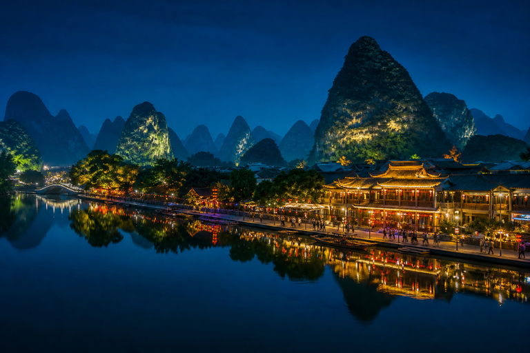 Yangshuo: Impress Liu Sanjie or Guilin Romance Live Show Impression Liu Sanjie B1 Ticket + Private Transfer