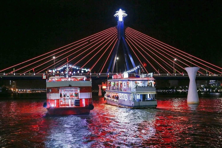 Da Nang: DIFF Fireworks Experience on a Han River Cruise [3rd Floor Seat] Set Menu Dinner Cruise | by TAURONGSONGHAN
