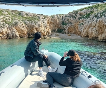 Au départ de Marseille : Tour en bateau des îles du Frioul avec arrêt baignade