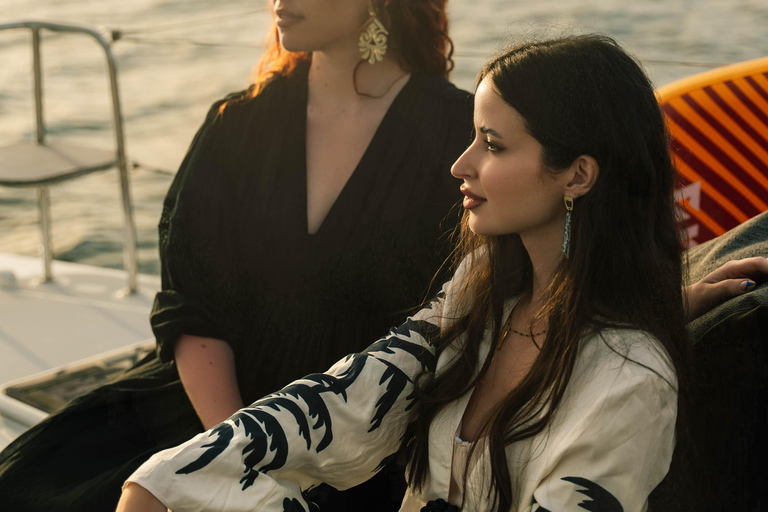 Premium Sunset Cruise Rethymno Golden Hour, Open Bar & Tapas