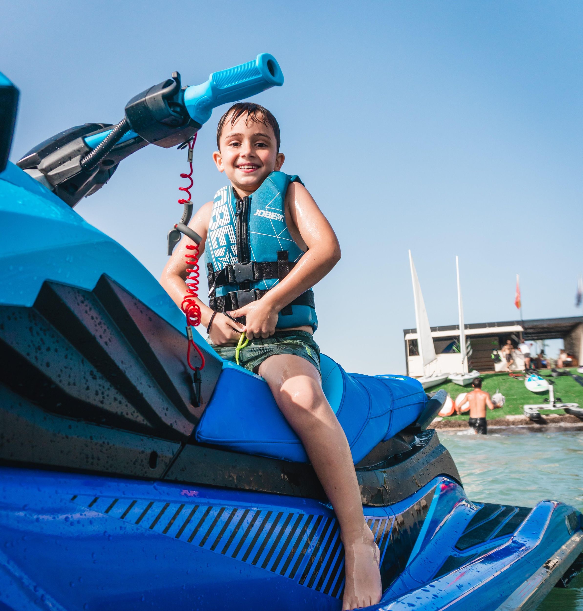 Jet-Ski-Fahrt in Sciacca, Sizilien