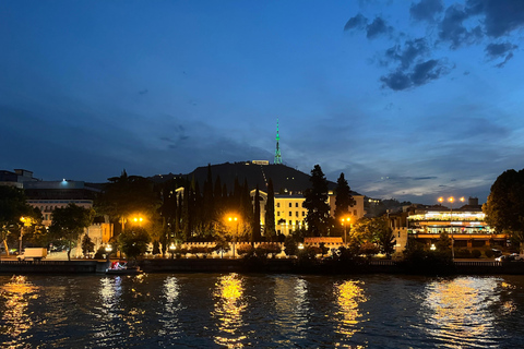Tbilisi by Night: Private Old Town Walk & Traditional Dinner Muslim-Friendly Dinner (No Pork, No Alcohol)