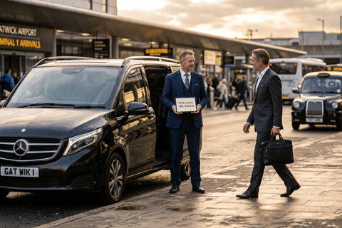 London: Private Transfer to/from Gatwick LGW Airport Arrival: LGW Airport to hotel in London city center