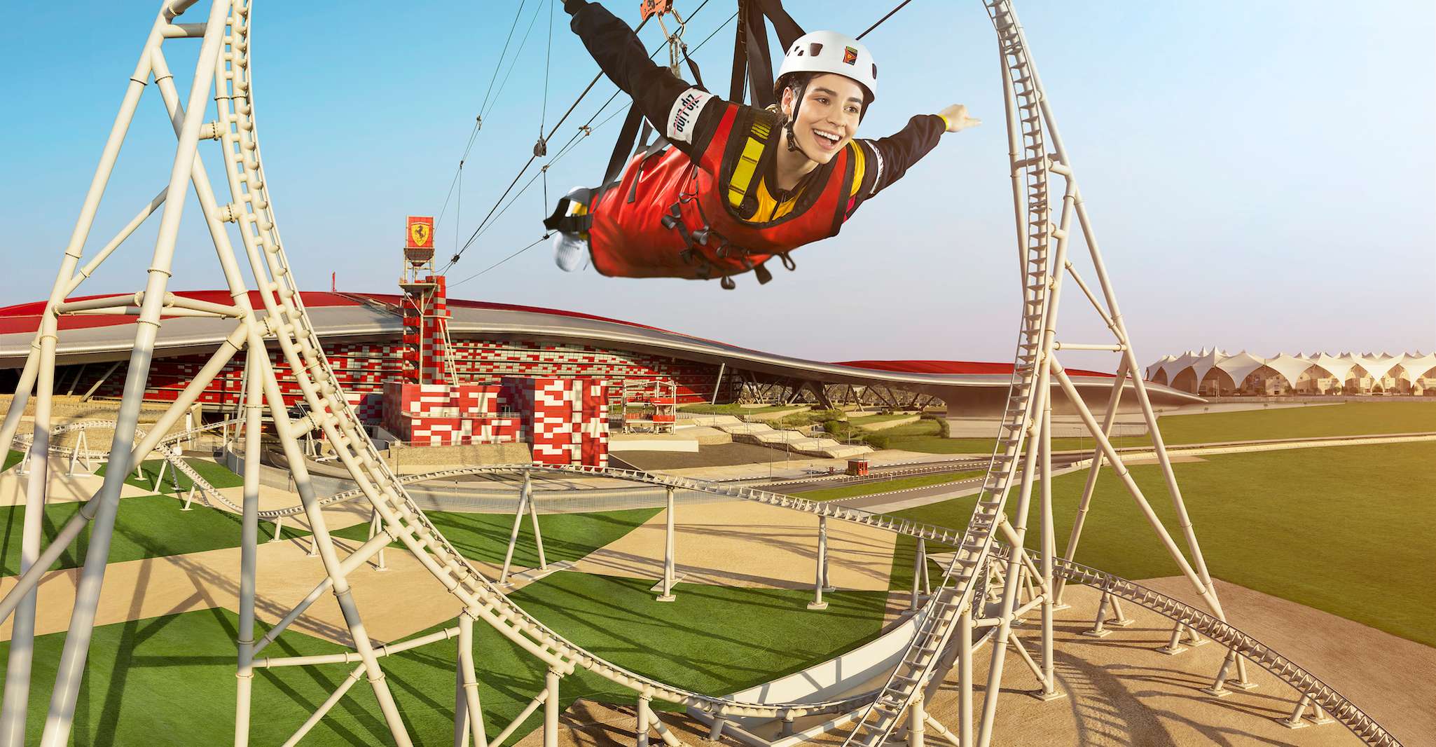 Abu Dhabi, Ferrari World Admission Ticket with Shuttle - Hizvo