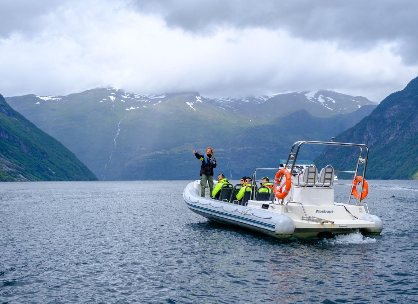 RIB Geiranger - Fjordsafari