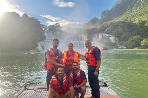 From Sapa: 3-Day Cao Bang Waterfalls & Caves Tour with Meals
