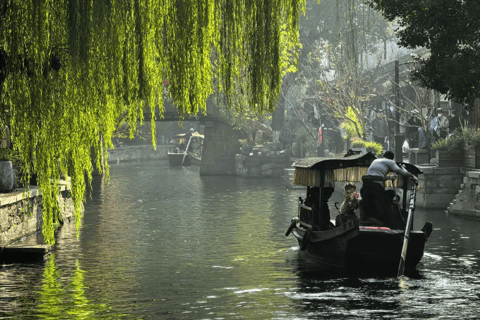 From Shanghai: Zhujiajiao Water Town Tour with Hotel Pickup