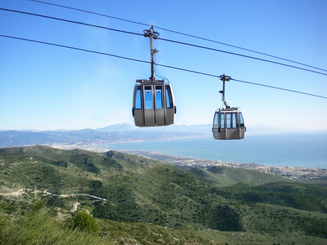 Benalmádena: Seilbahnticket für den Berg Calamorro