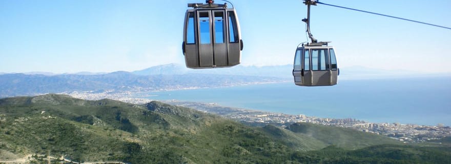 Benalmádena : billet pour le téléphérique du mont Calamorro