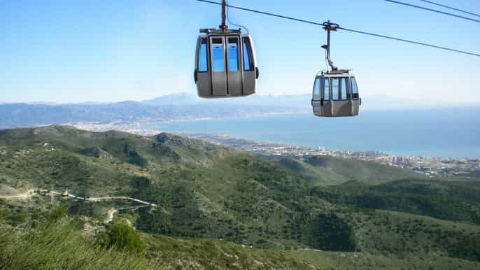 Benalmádena: Mount Calamorro Cable Car Ticket