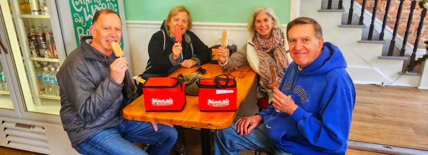 Desserts et histoire de Saint Augustine : visite à pied