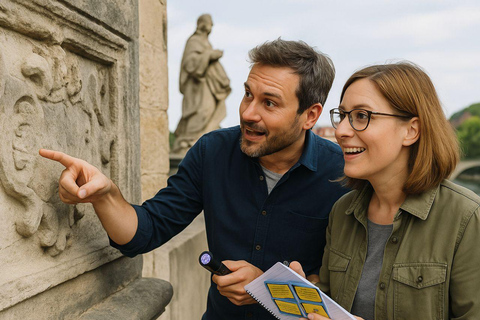 Outdoor Escape Tour – Puzzle Backpack Würzburg: The Lost Plan Outdoor Escape Tour - Puzzle Backpack Würzburg: The Missing Plan