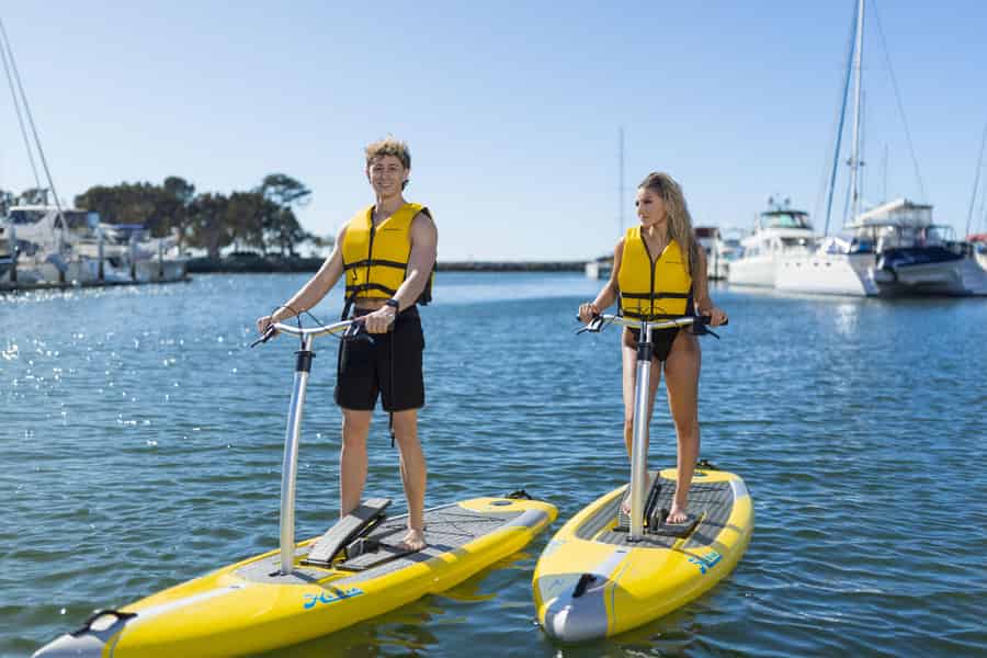 San Diego: Verleih von elliptischen Paddleboards. Foto: GetYourGuide