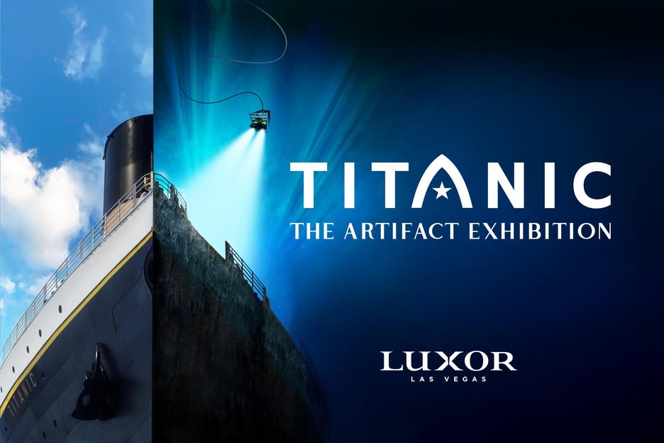 Las Vegas: Titanic Artifact Exhibition at the Luxor Hotel
