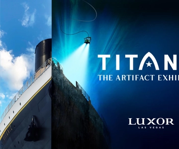 Titanic Artifact Exhibition at the Luxor Hotel