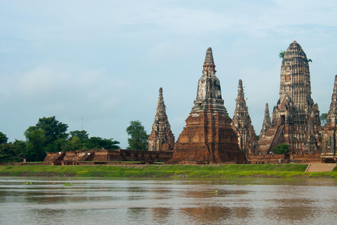 From Ayutthaya: Ayutthaya Heritage Boat Ride Start tour from Ayutthaya 5:00 pm