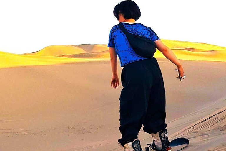 Huacachina: Dune Buggy Sightseeing Tour / Sandboard / Sand Ski / Bodyboard / Sunset-Toast Huacachina: Dune Buggy Sightseeing Tour / Sandboard / Sand Ski / Bodyboard / Sunset Toast