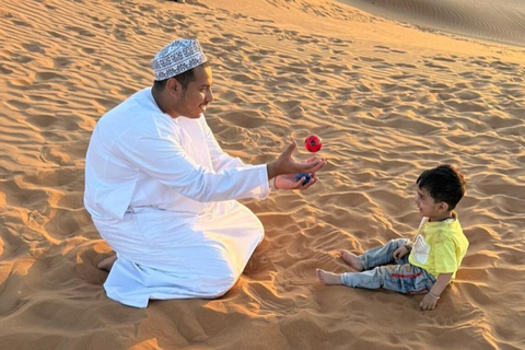 From Muscat: Shared Wadi Bani Khalid & Desert Sunset