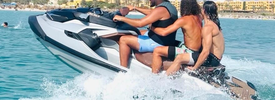 Excursion guidée d'une heure en jet ski à Mahdia