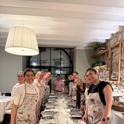 Bari: Pasta and Tiramisu Cooking Class with Fine Wine