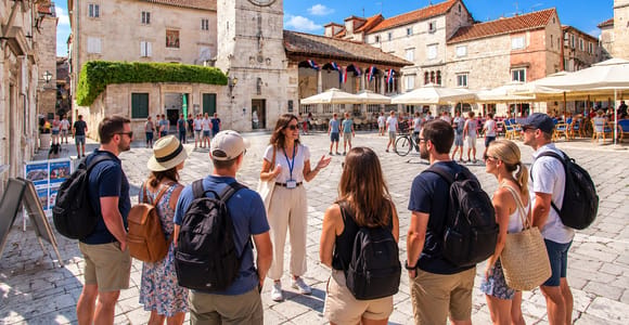 Split, Diocletian’s Palace & Trogir – 5h Small-Group Tour