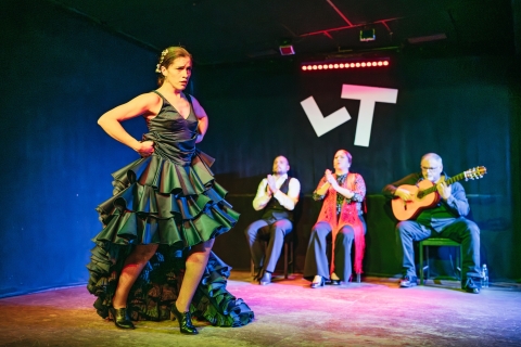 Madrid: flamencoshow in Tablao "Las Tablas"Madrid: flamencoshow in Tablao "Las Tablas" met drankje