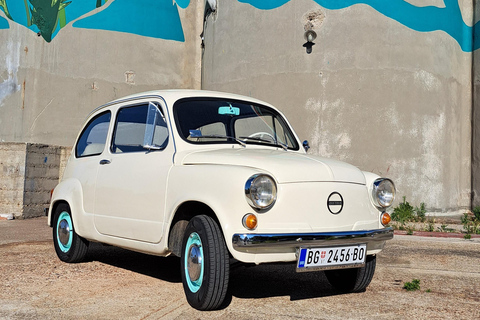 Belgrade : visite de la ville en voiture ancienne