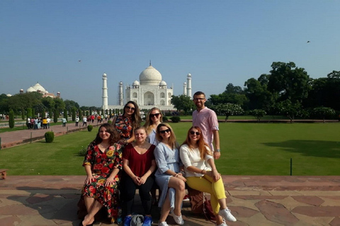 Taj Mahal & Ranthambore Safari: 2-Day Adventure from Delhi Tour with Transportation and Guide only