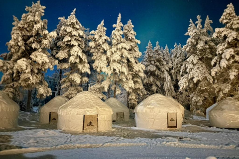 Levi: Northern Lights Yurt Dinner & Arctic Village
