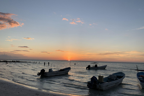 Cancun: Holbox plus Island, Punta Mosquito Trip with Lunch