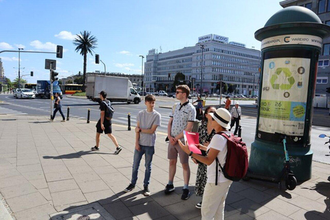 Leven achter het IJzeren Gordijn Warschau WandeltourPlek op een openbare tour