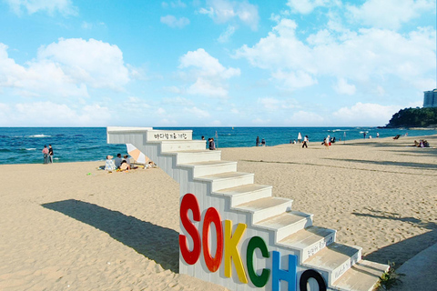 Sokcho Beach, Market and Seorak Cable Car tour from Seoul 7:15 KFC, Hongik University Station, Exit 9