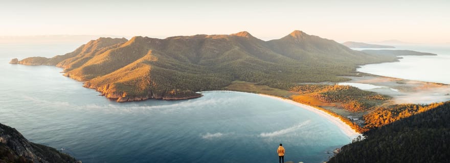 Une journée à Wineglass Bay - De Launceston à Hobart