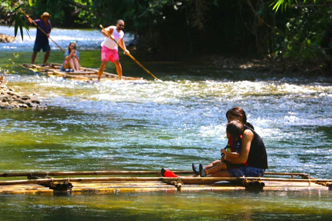 Khao Lak: Forsränning, elefantbad och tur till havssköldpaddscenterPrivat tur