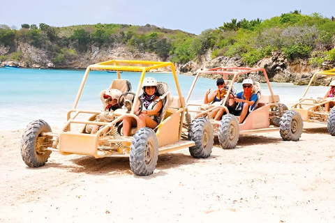 Punta Cana: Excursão de buggy com praia de Macao e mergulho na grutaDune Buggy Double (dois lugares)