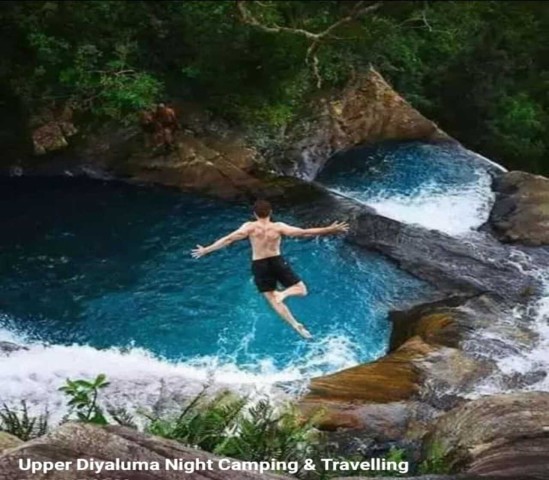 Visit From Ella  - Diyaluma Waterfall & Natural Pool Bath in hill country